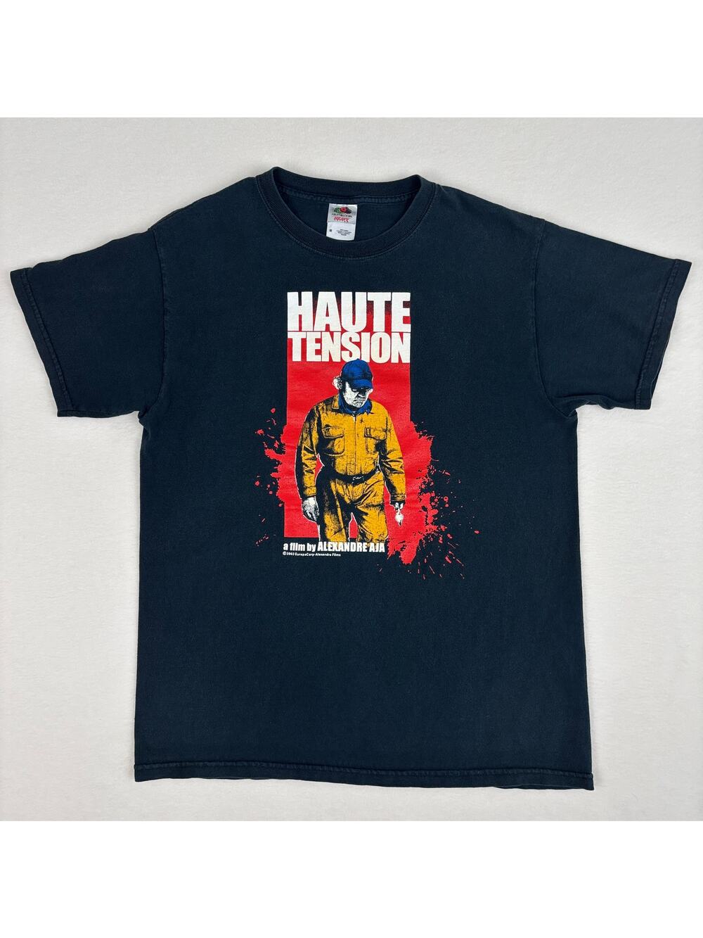 Haute Tension Alexandre Aja 2003 Horror Movie Black Promo T-Shirt Medium